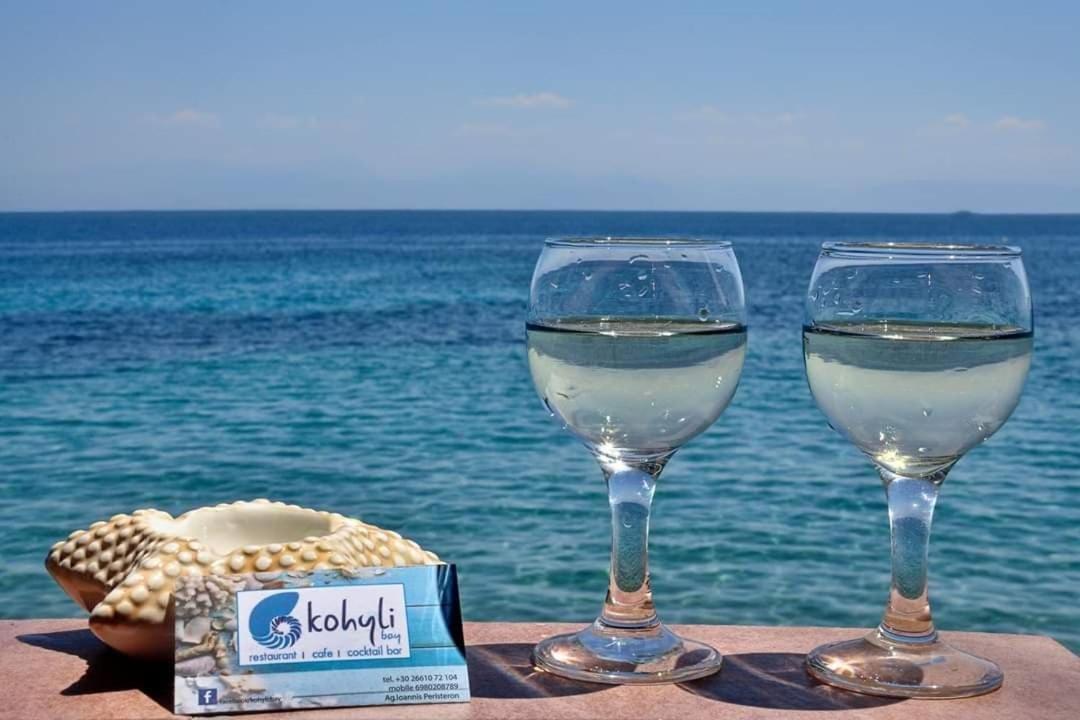 Апарт готель Ionian Mare Агіос Іоанніс Перістеріон Екстер'єр фото